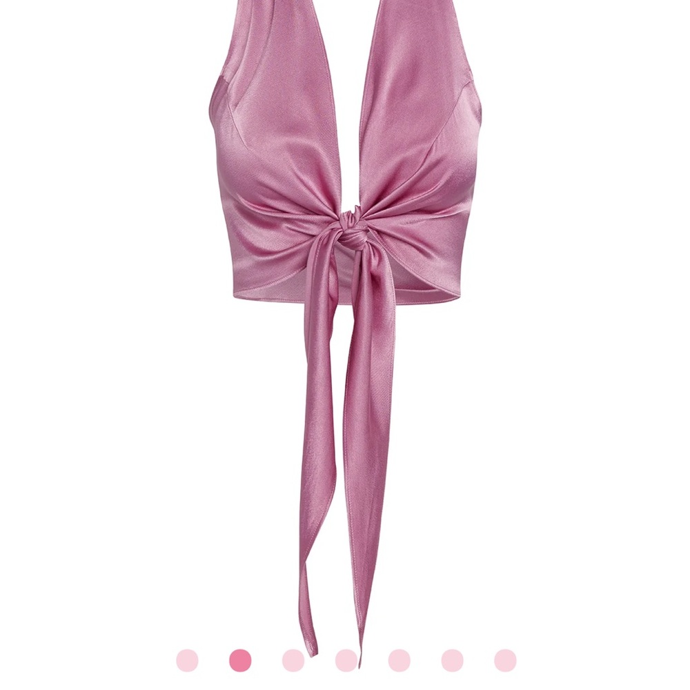 Rezek Studio Donna Blush Halter